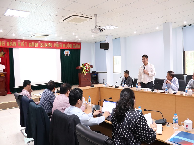 Viện Sinh thái và Bảo vệ công trình đón tiếp đoàn công tác của Viện Khoa học Thủy lợi Việt Nam