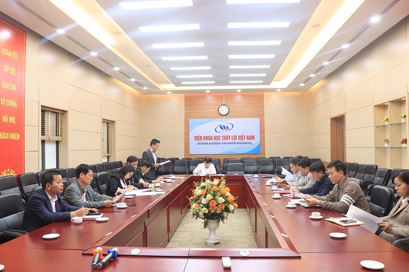 Hội nghị sơ kết công tác giữa nhiệm kỳ 2020 - 2025 của Đảng ủy Viện Khoa học Thủy lợi Việt Nam
