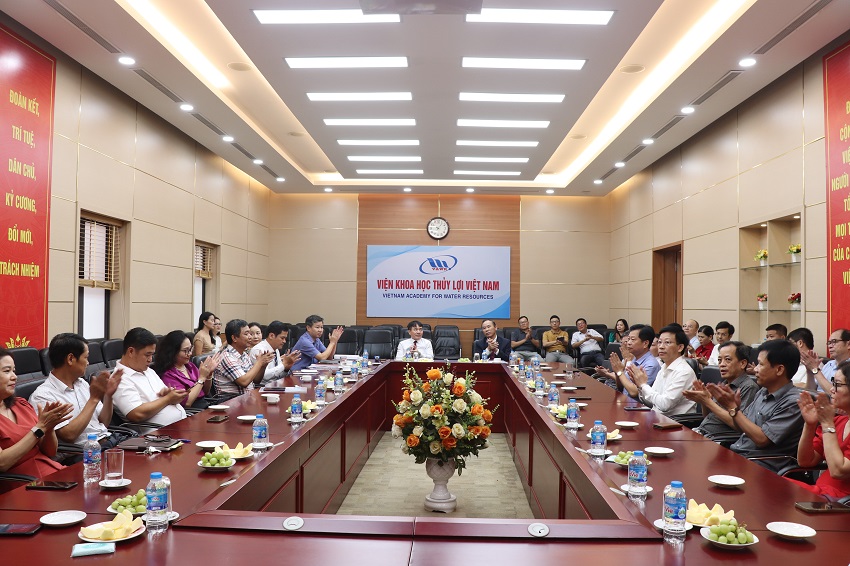Lễ công bố quyết định bổ nhiệm Phó Giám đốc Viện Khoa học Thủy lợi Việt Nam