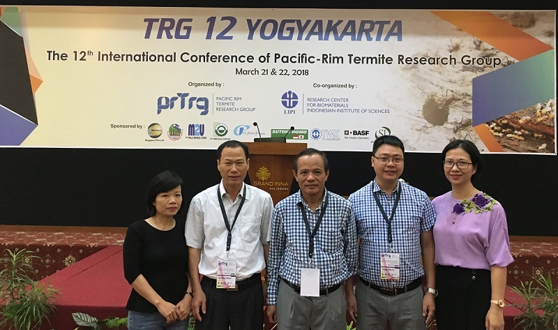 Viện Sinh thái và Bảo vệ công trình tham dự hội nghị TRG12 tại Yogyakarta, Indonesia