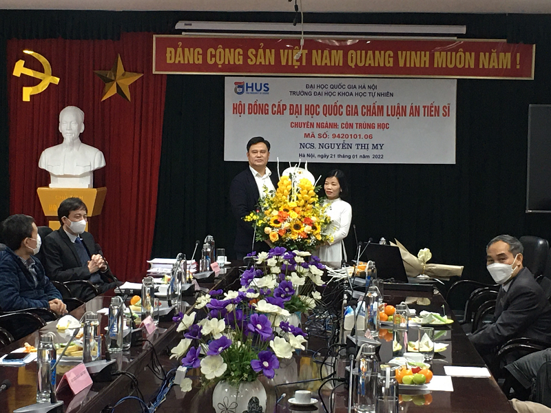 Lễ bảo vệ luận án tiến sĩ của nghiên cứu sinh Nguyễn Thị My 