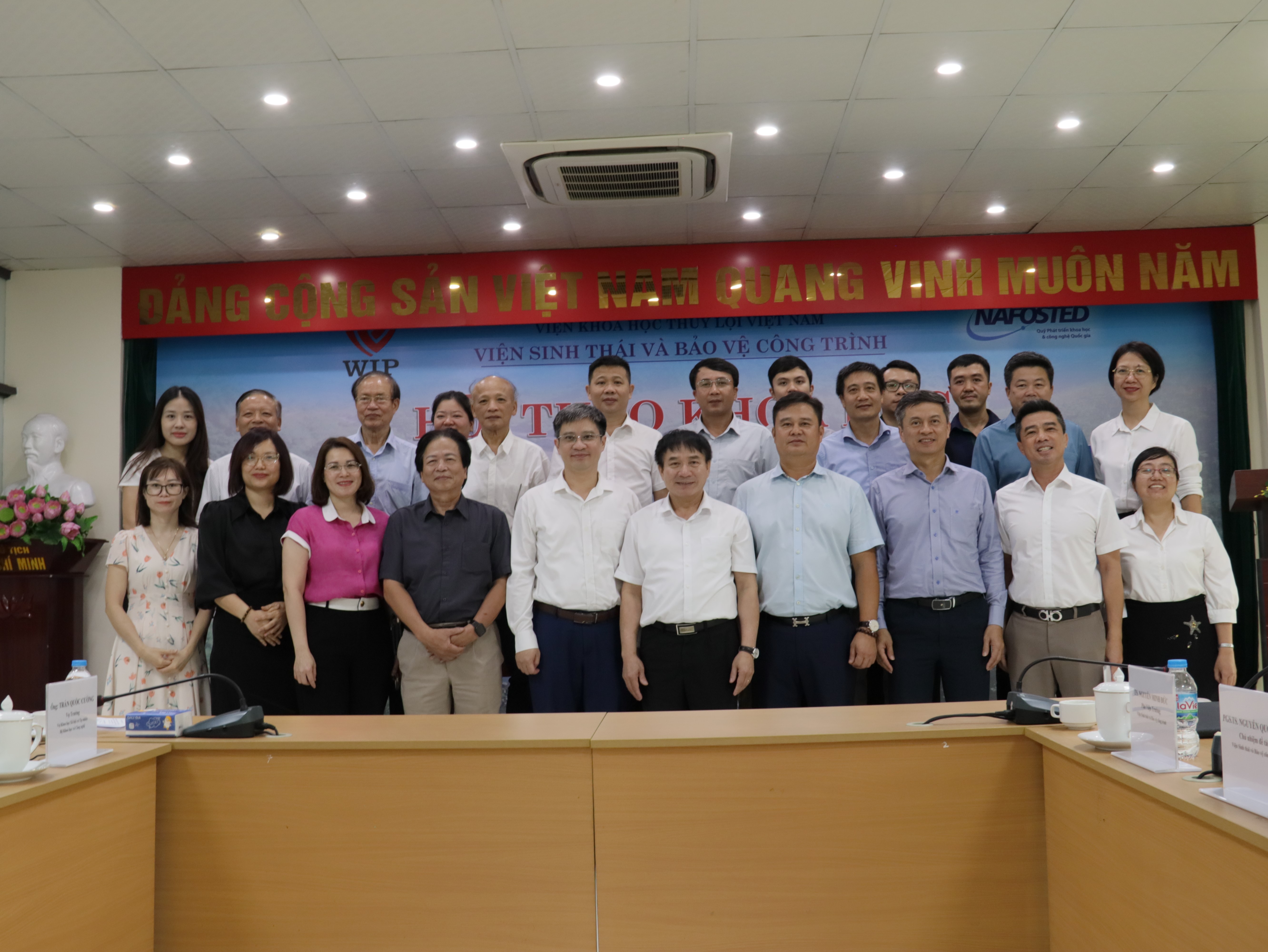 Hội thảo khoa học lần thứ nhất đề tài khoa học và công nghệ cấp Quốc gia: “Nghiên cứu đề xuất giải pháp lâm sinh - thủy lợi hạn chế sạt lở bờ sông Mã góp phần phòng tránh và giảm nhẹ thiên tai trong bối cảnh biến đổi khí hậu”. Mã số: KC.08.14/21-30