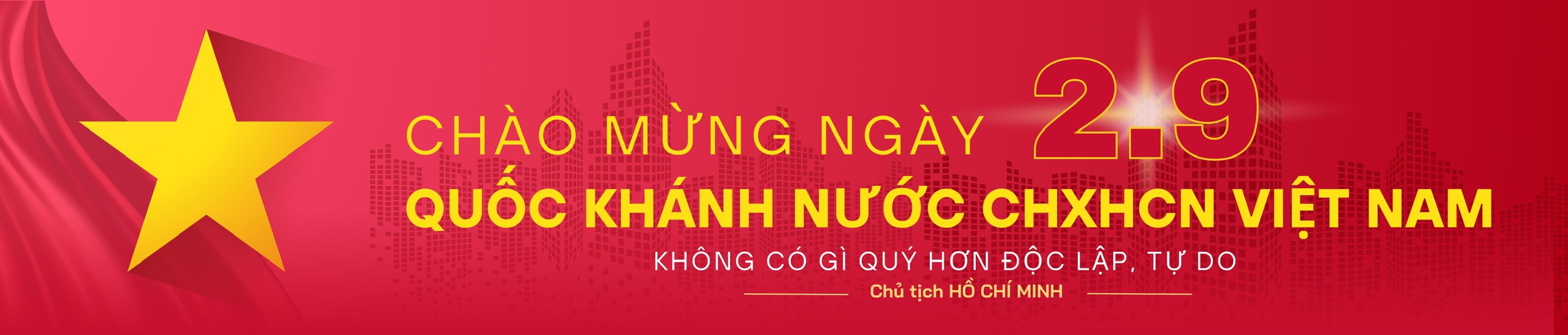 Chào mừng ngày Quốc khánh 2.9
