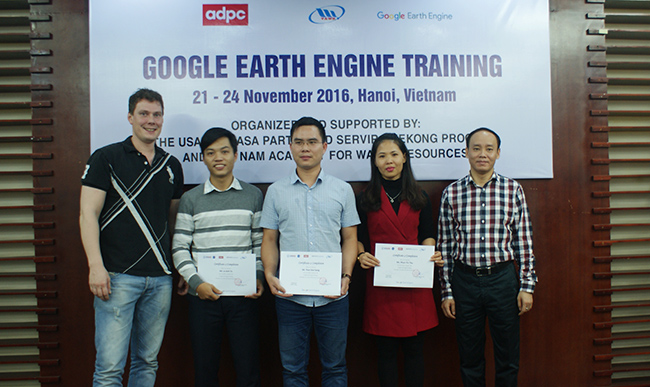 Bế mạc khóa tập huấn sử dụng công cụ Google Earth Engine